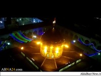 تصویر/ حرم حضرت زینب(ع) کا خوبصورت گنبد