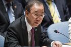 Ban Ki Moon unterstützt den Atomverhandlungsprozess 