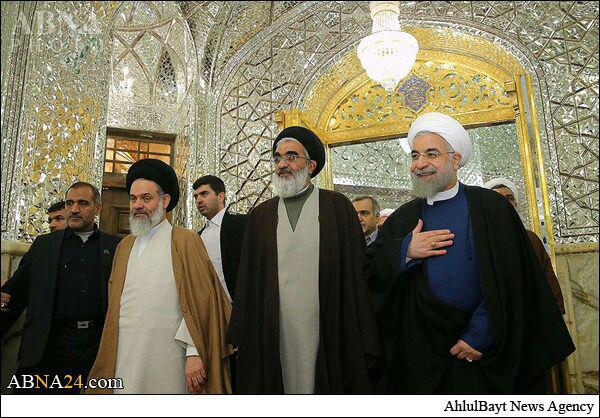 «Rohani visita la Ciudad Santa de Qom»	