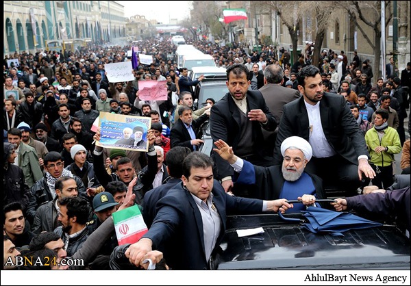 تصویری رپورٹ: قم میں صدر مملکت کا بہترین استقبال