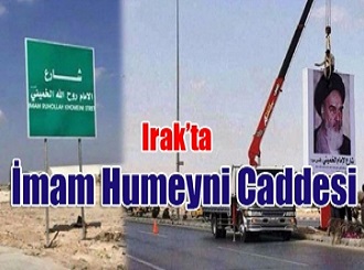 Irak’ta İmam Humeyni Caddesi / Foto