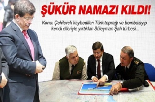 Davutoğlu o gece Şükür namazı kılmış!