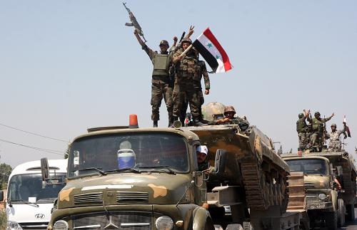 المحاور التي تقدّم فيها الجيش السوري في الجبهة الجنوبية