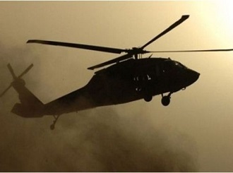 Irak IŞİD’e silah taşıyan helikopterin görüntülerini yayınladı