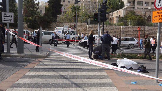 فلسطيني يدهس شرطياً إسرائيلياً غرب مدينة نابلس بالضفة الغربية