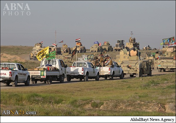 ویڈیو+ تصاویر: عراقی فورسز نےتکریت کا 50 فیصد علاقہ دہشت گردوں سے آزاد کرالیا