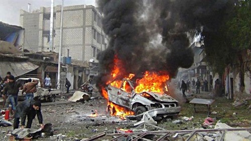 استشهاد 9 مسلحين حوثيين وإصابة 15 آخرين في انفجار سيارة مفخخة بالبيضاء