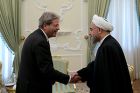 Iran: Präsident Rohani trifft Italiens Außenminister 