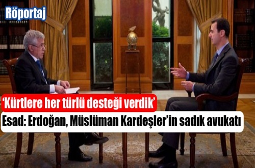 Esad: Erdoğan, Müslüman Kardeşlerin Sadık Avukatı