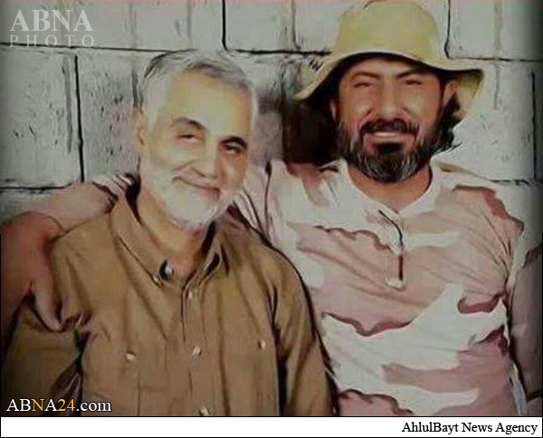 Şehit Hacı Mehdi el-Kenani General Kasım Süleymani ile birlikte / Foto