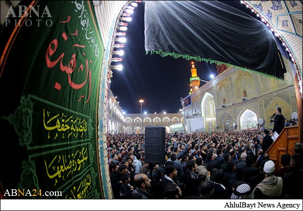 Photos: Mourning ceremony of Hazrat Zahra (SA) held in Imam Ali Holy Shrine