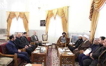 Officials of Astan Quds Razavi and the Holy Shrine of Imam Hussein (A.S.) met