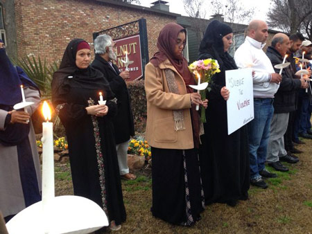 Dallas Vigil Urges Justice for Slain Muslim