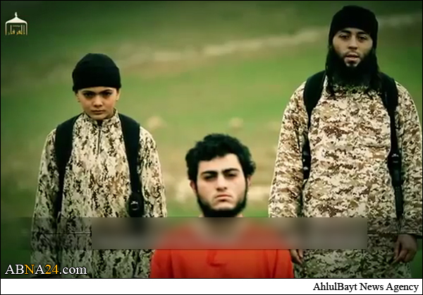 ISIL Child Soldier with French Language Executing 'Mossad Spy' Face-to-Face (GRAPHIC VIDEO)