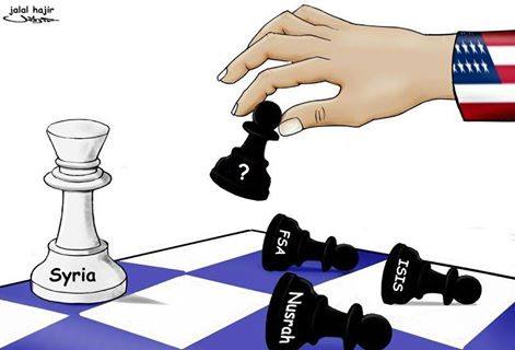 ABD'nin piyonları bir bir devriliyor / Karikatür
