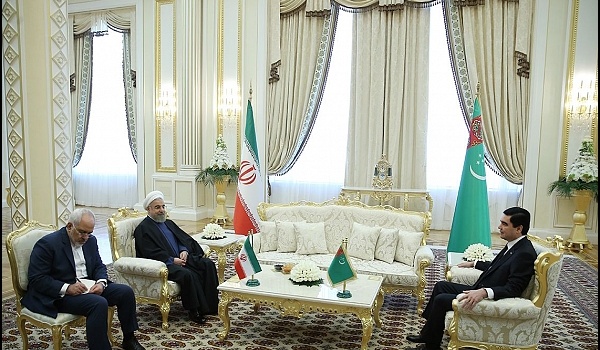 ایران اور ترکمنستان کے صدور کی مشترکہ پریس کانفرنس