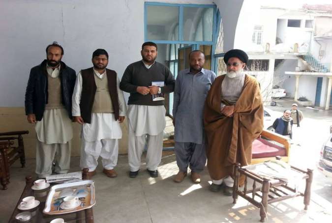 ایم ڈبلیو ایم شعبہ تنظیم سازی کے وفد کا دورہ پاراچنار، مختلف شخصیات سے ملاقاتیں
