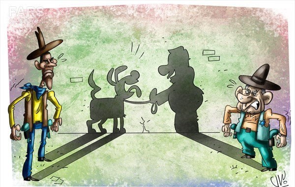 كاريكاتير..مواجهة بين البيت الابيض ونتانياهو