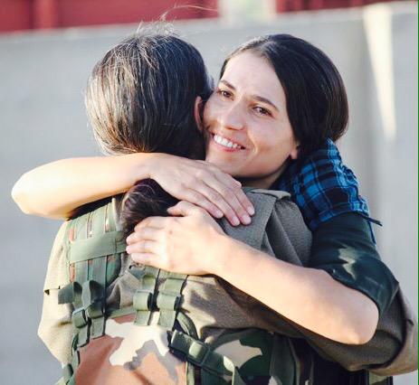 Photo: A well deserved hug after a long hard day...