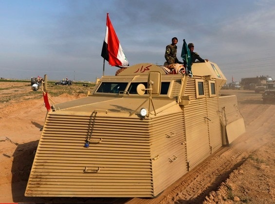 Irak ordusunun IŞİD’e karşı kullandığı ilginç araç / Foto