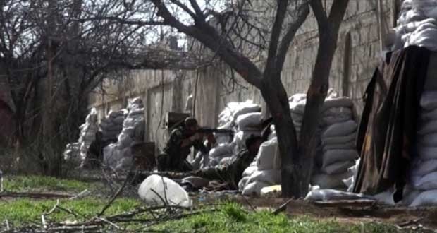 L’armée prend le contrôle de plusieurs fermes entourant la zone de Handarat à Alep