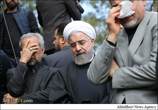 Cumhurbaşkanı Ruhani'nin annesi toprağa verildi / Foto