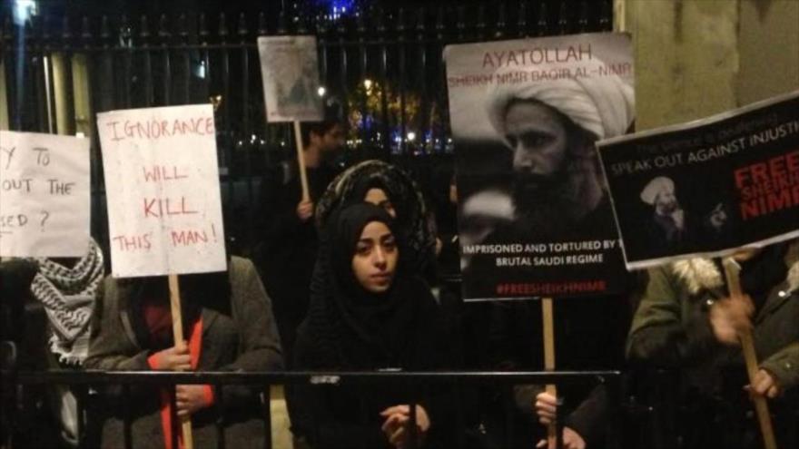 Nouvelles protestations globales à l'appui du prisonnier religieux chiite en Arabie Saoudite