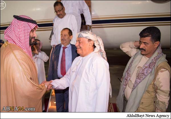 بالصور/ عبد ربه منصور هادي يصل الى الرياض
