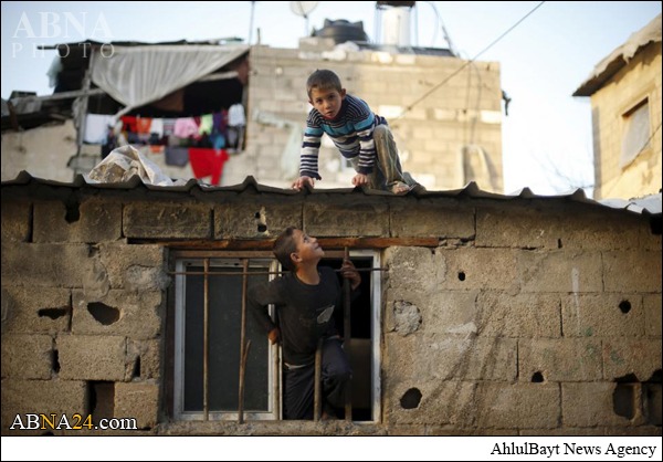 تصویری رپورٹ/ غزہ میں مظلوم فلسطینیوں کی زندگی