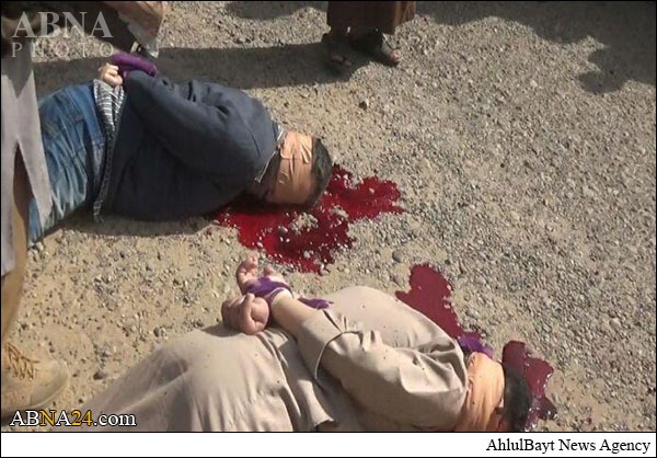 Photos: ISIL executed 2 Iraqi's Sunni citizens