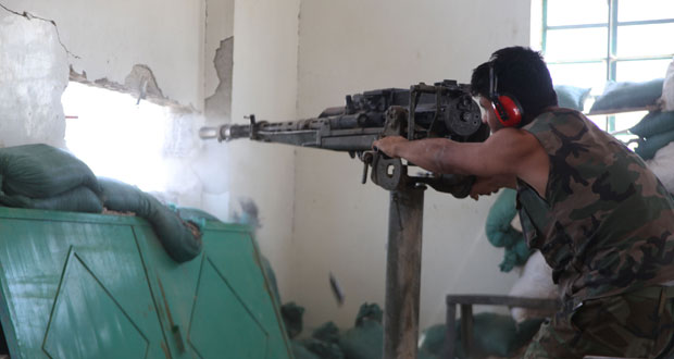 L’armée arabe syrienne prend le contrôle de la zone de Choaïb al-Ald et le mont “1715”