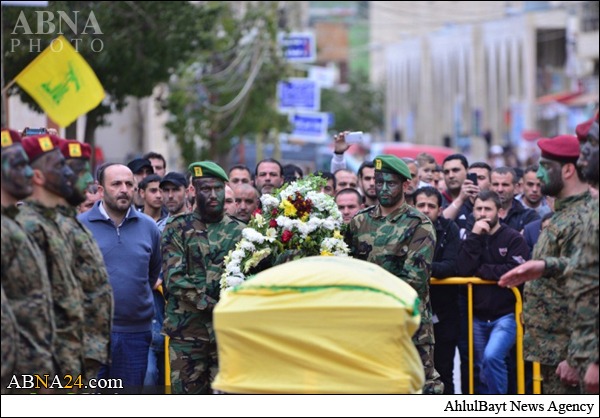 Photos: Funeral of Hezbollah's commander held in southern Lebanon