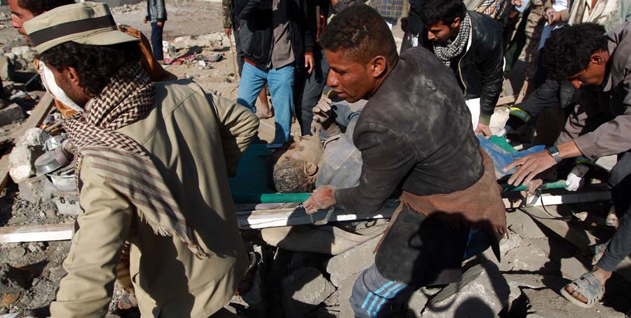 Беспокойства относительно жестоких преступлений Саудовской Аравии в Йемене 