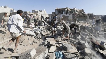 Saudische Angriffe gegen Jemen 