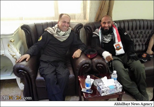 Photos: "Abu Azrael" attended in Tikrit liberation celebration