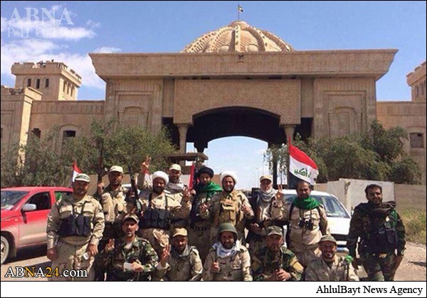 بالصور/ مشاركة رجال الدين في تحرير صلاح الدين من داعش