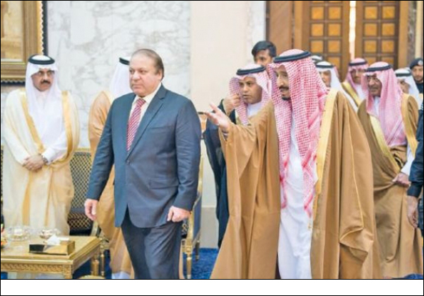 باكستان تقف الى جوار السعودية في عدوانها على الشعب اليمني