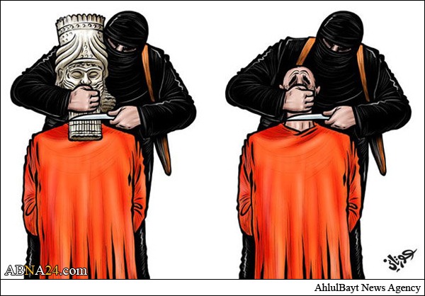 Cartoon: Humanity Beheaded