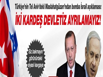 Tel Aviv'deki Türkiye Maslahatgüzarından bomba İsrail açıklaması 