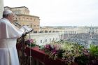 Der Papst lobte in seiner Osterbotschaft die Atomvereinbarung mit Iran 