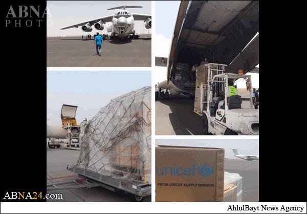 بالصور/ هبوط اول طائرة للصليب الاحمر في صنعاء