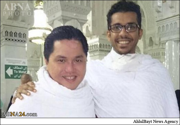 The President of F.C. Inter Milan Performs Hajj + Pics