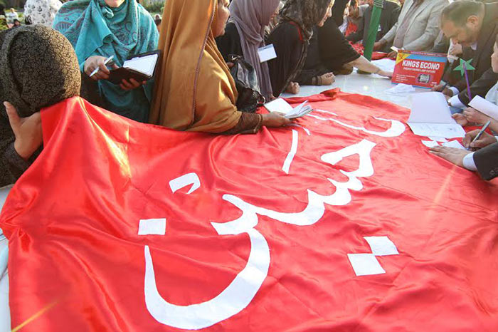 Religious activities of 'Karbala Cultural Week' in Pakistan capital; Imam Hussain banner received in Islamabad  / Pics