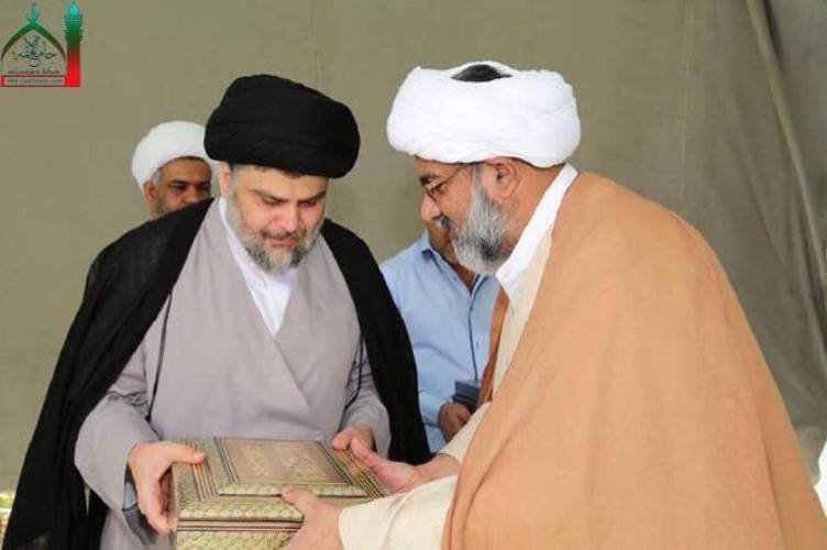 ایم ڈبلیو ایم کے وفد کی مقتدیٰ الصدر سے ملاقات + تصاویر