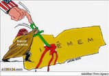 Arabistan’ın Yemen Saldırısına ABD’ den Destek / Karikatür