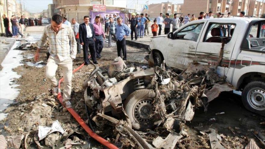 Attentat à la bombe dans un quartier chiite de Bagdad de laisser 10 morts