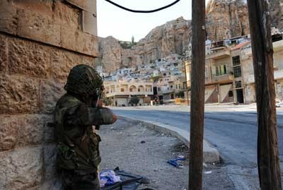 L’armée arabe syrienne élimine des terroristes du “Front Nosra” dans la banlieue de Quneitra