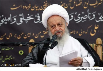 آیت اللہ مکارم شیرازی کا مسجد الحرام کے امام کی ہرزہ سرائیوں پر شدید رد عمل