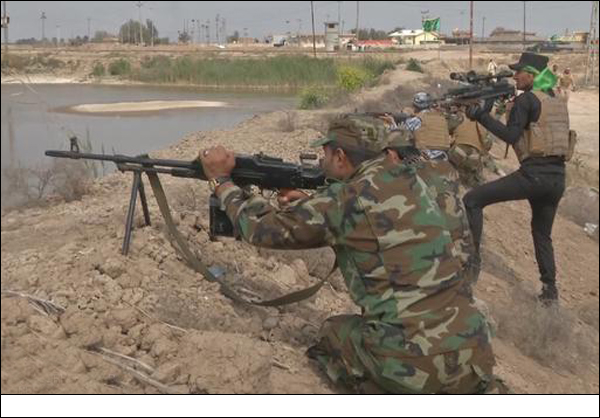 الحشد يقتل عناصر عرب من داعش بينهم مسؤول استرالي الجنسية في كمين شمال تكريت