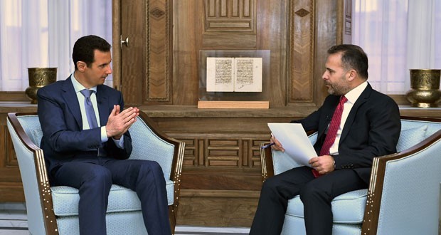 Le président al-Assad : La situation en Syrie est grave en raison de l’absence du droit international 